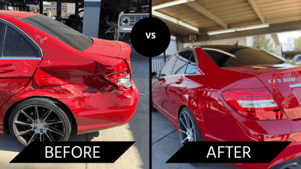 auto body before and after