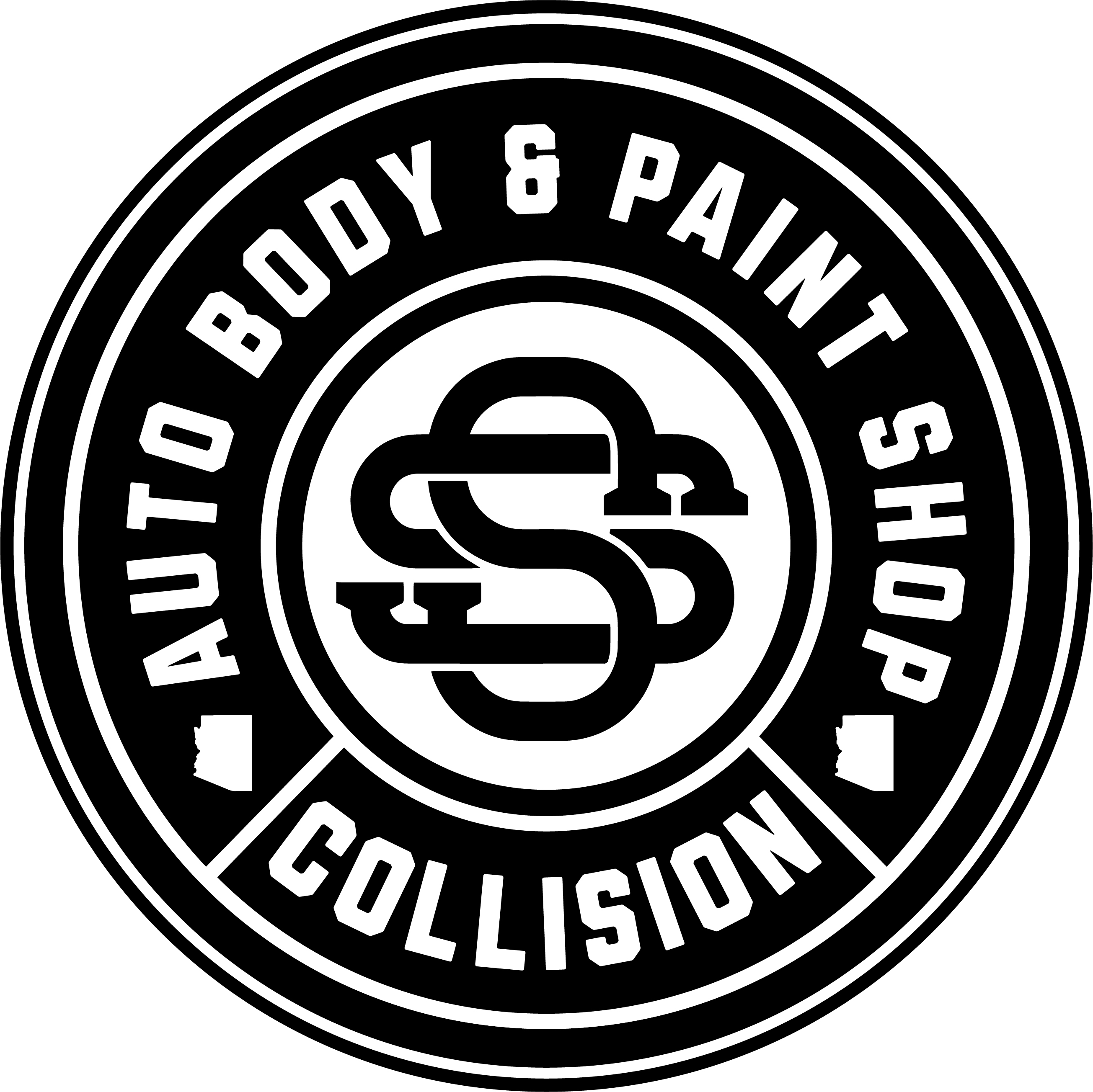 Auto Body and Paint Shop logo